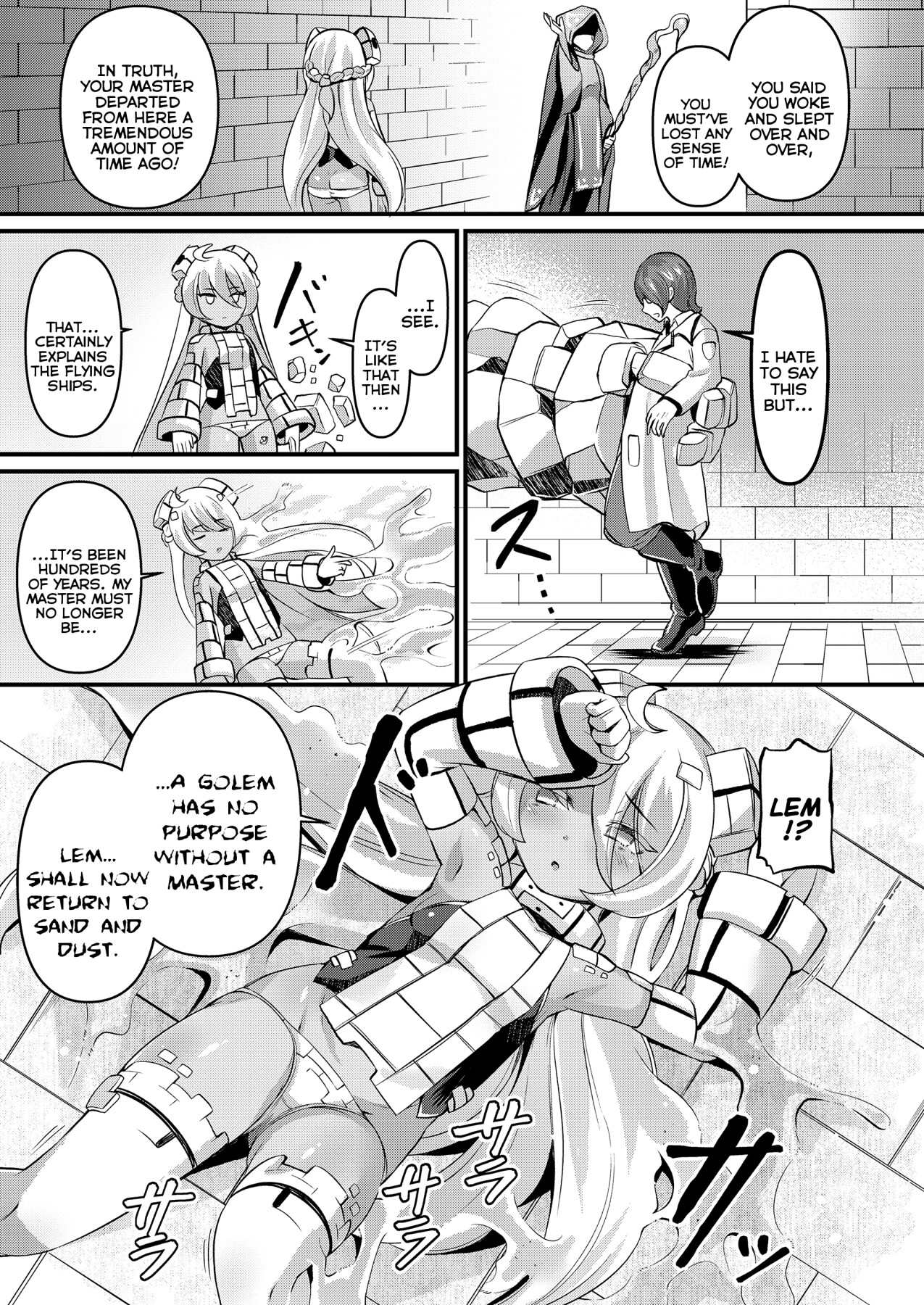 Hentai Manga Comic-The Ruins' Protector Golem-Read-7